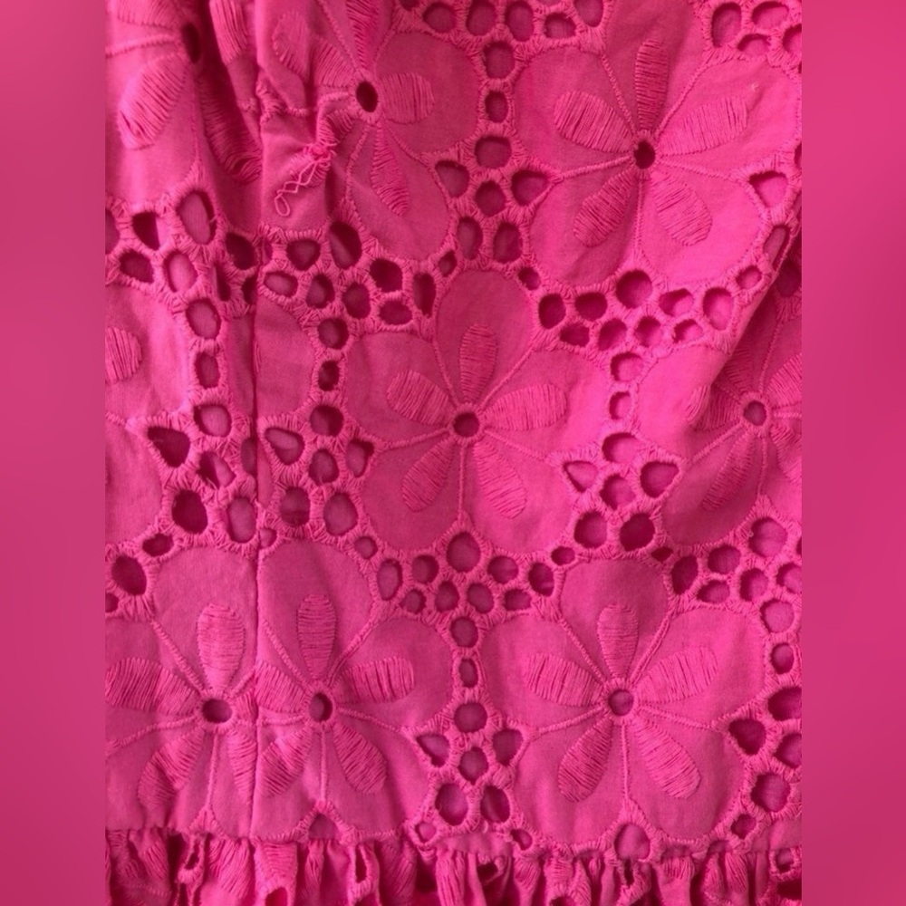 Lilly Pulitzer Vibrant Pink Dress 8 - Picture 6 of 8